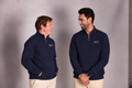 Navy Quarter-Zip Sweatshirt