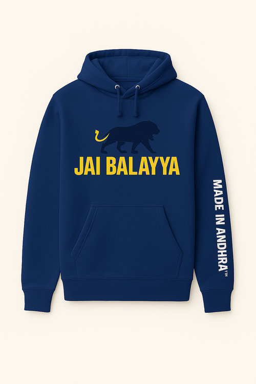 Made in Andhra™ JAI Balayya Hoodie — front view