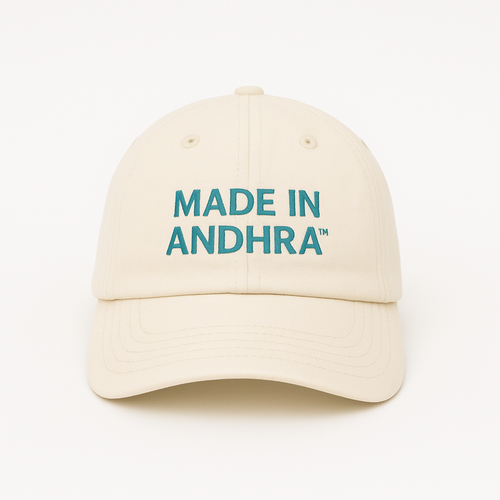 Made in Andhra™ Classic Baseball Cap — front view
