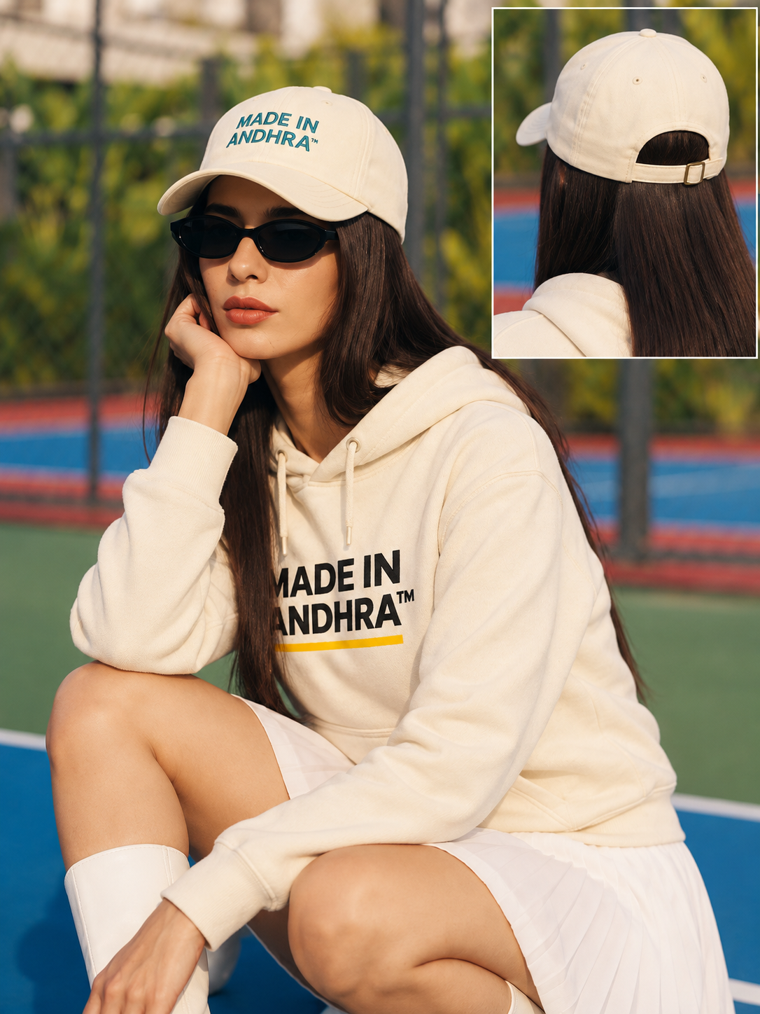 Made in Andhra™ Classic Baseball Cap — additional product view