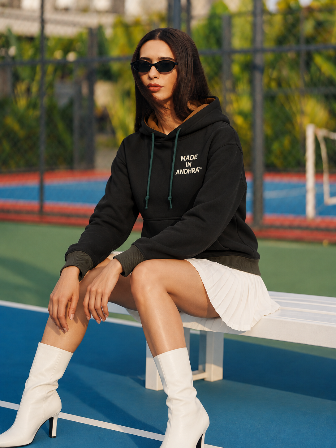 Made in Andhra™ Streetwear Hoodie — additional product view