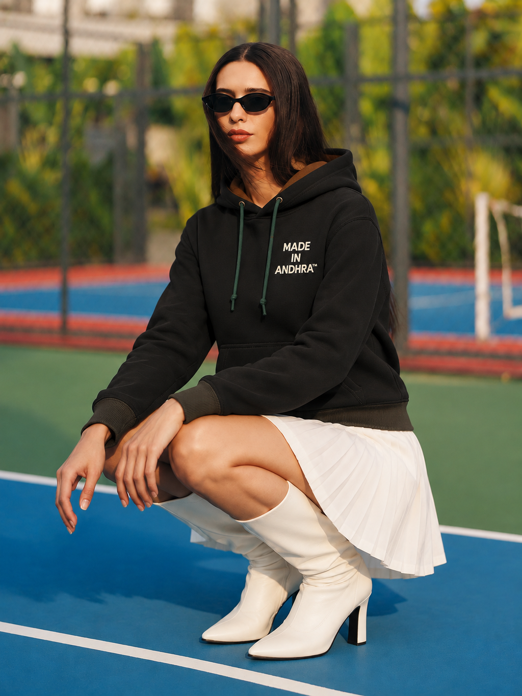 Made in Andhra™ Streetwear Hoodie — additional product view